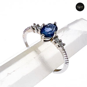 Sapphire Adjustable Ring - Design H