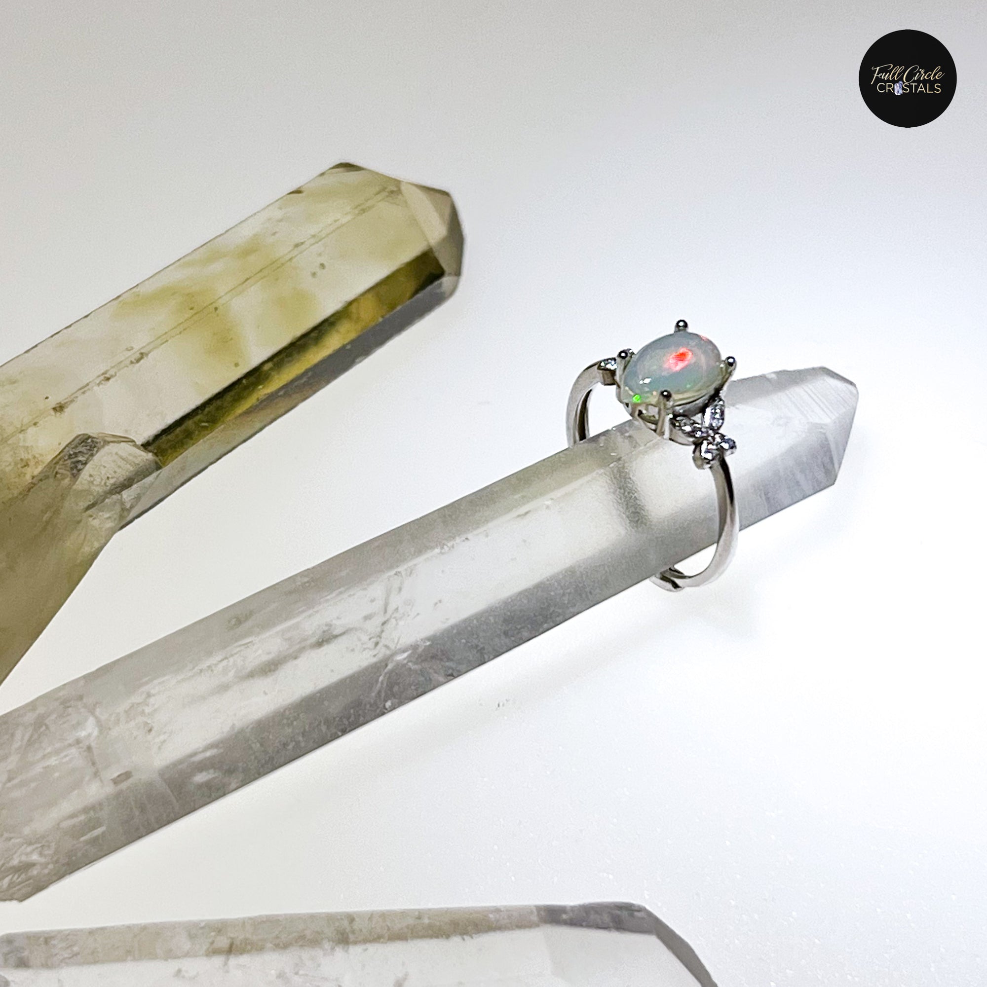 Opal Adjustable Ring B
